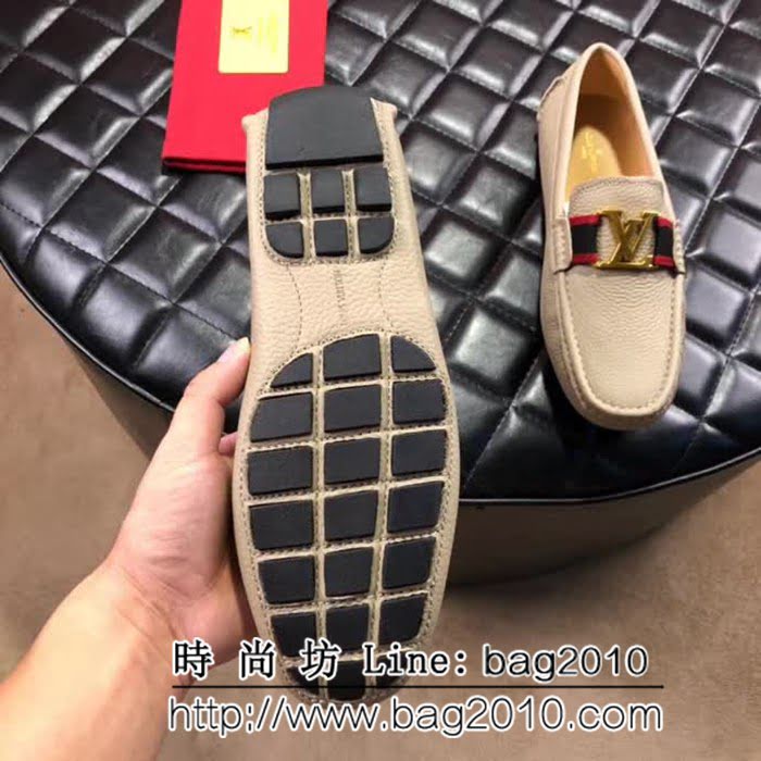 路易威登LV 2018新款 經典男士豆豆鞋 8FX2037